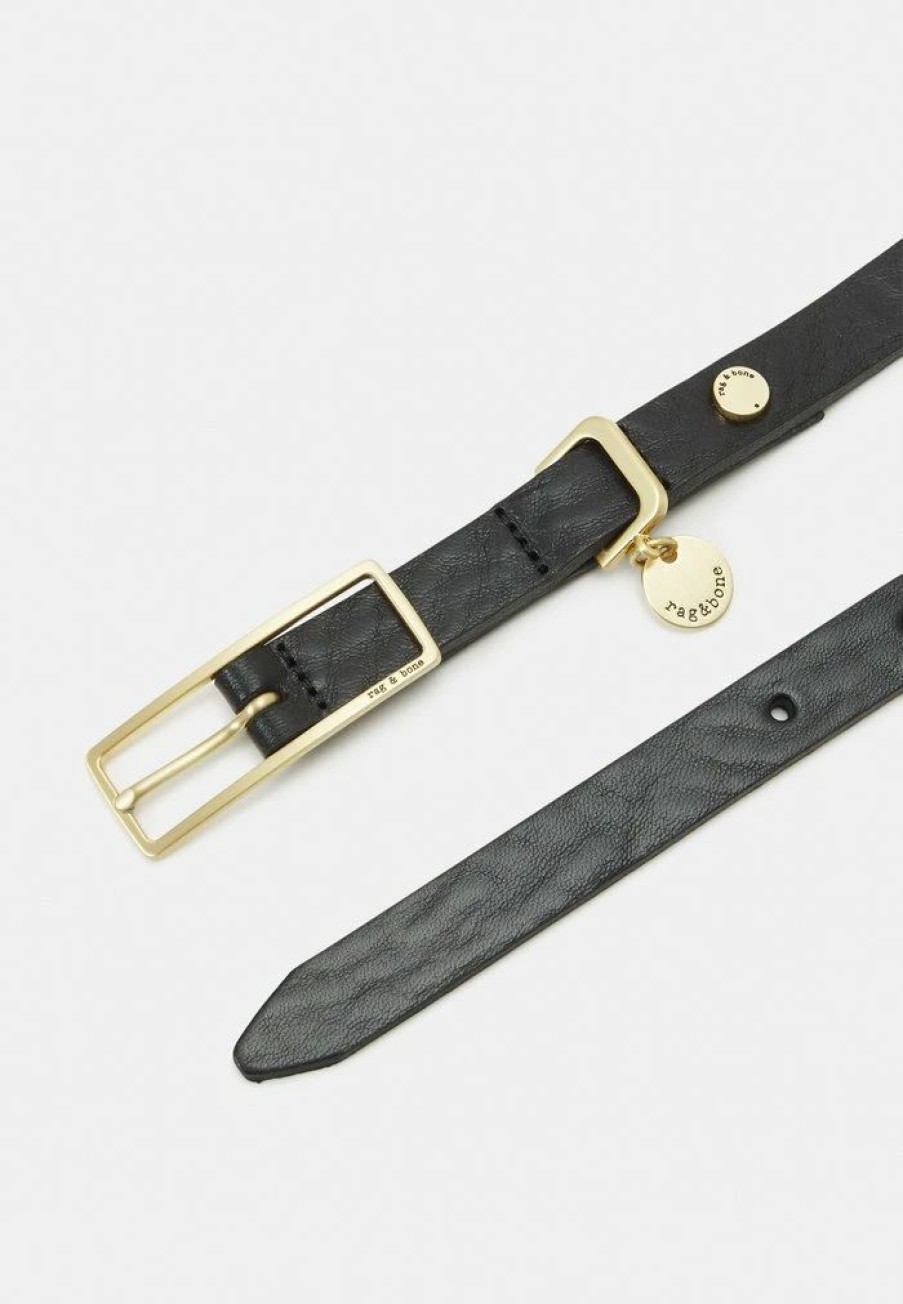 Accessoires * | Rag & Bone Baby Rebound Belt Belt Black