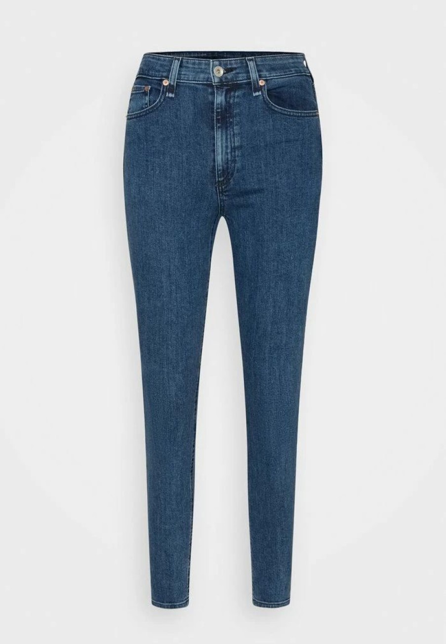 Clothing * | Rag & Bone Nina High-Rise Ankle Skinny Jeans Skinny Fit Cleanvince