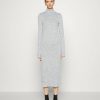 Clothing * | Rag & Bone The Neck Dress Jumper Dress Mottled Light Grey