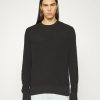 Clothing * | Rag & Bone Dexter Waffle Crew Jumper Black