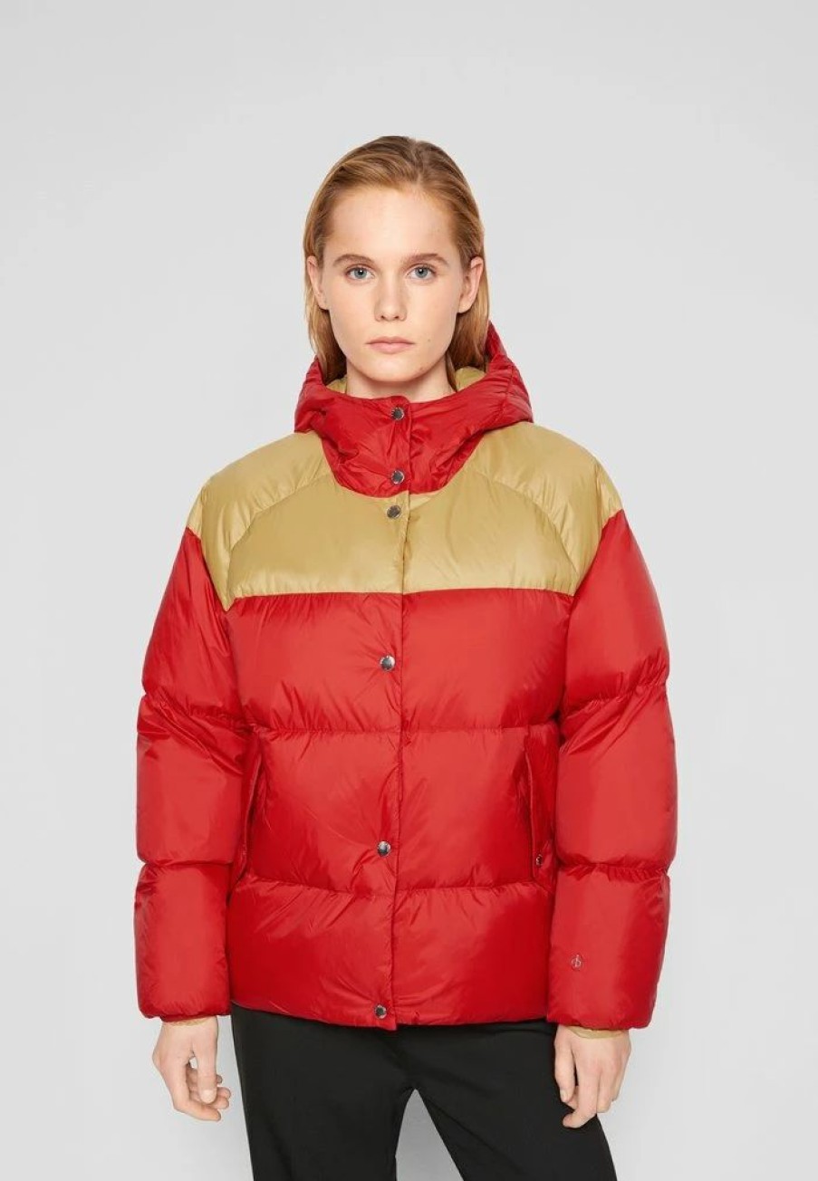 Clothing * | Rag & Bone Joelle Puffer Jacket Down Jacket Red