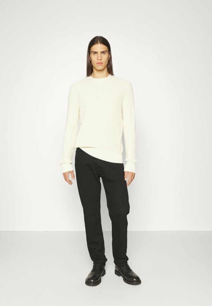 Clothing * | Rag & Bone Dexter Waffle Crew Jumper Raw