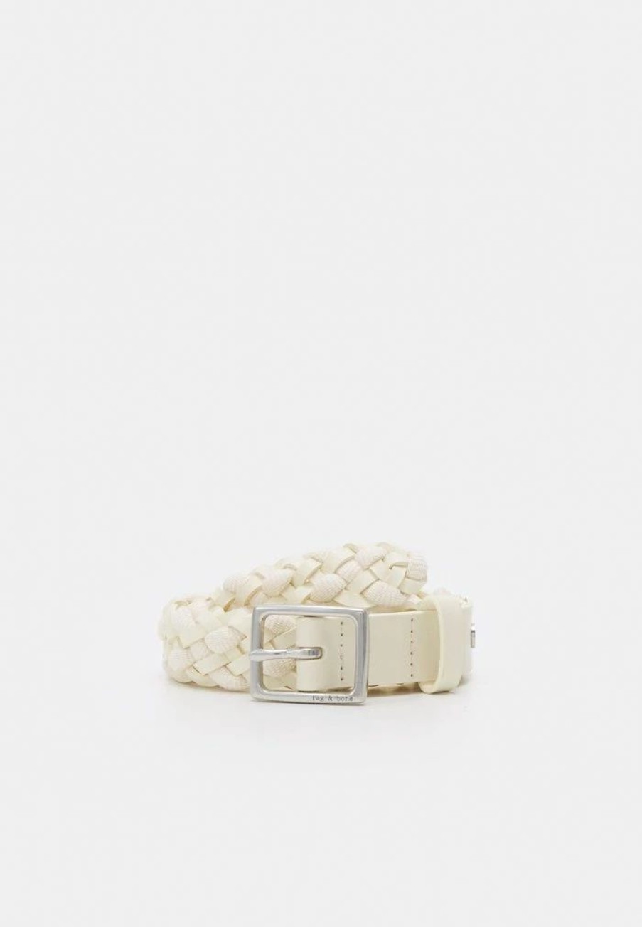 Accessoires * | Rag & Bone Baby Boyfriend Belt White