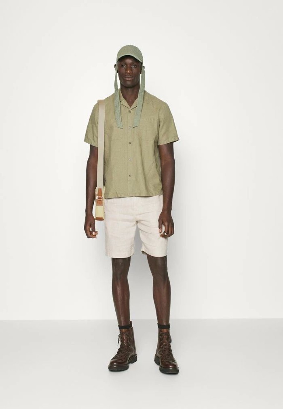 Clothing * | Rag & Bone Snap Front Avery Shirt Shirt Olive Green