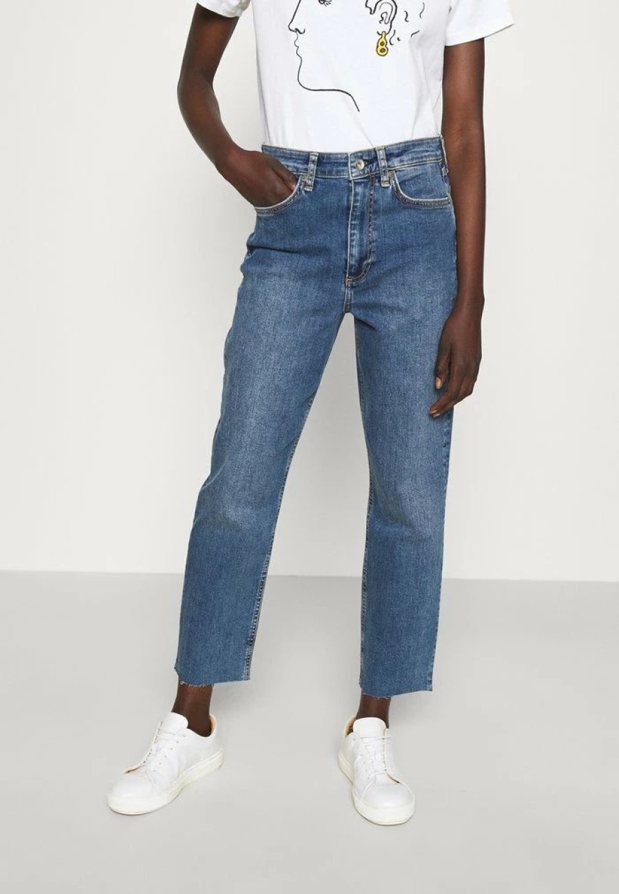 Clothing * | Rag & Bone Nina Cigarette Relaxed Fit Jeans Rye Harbor