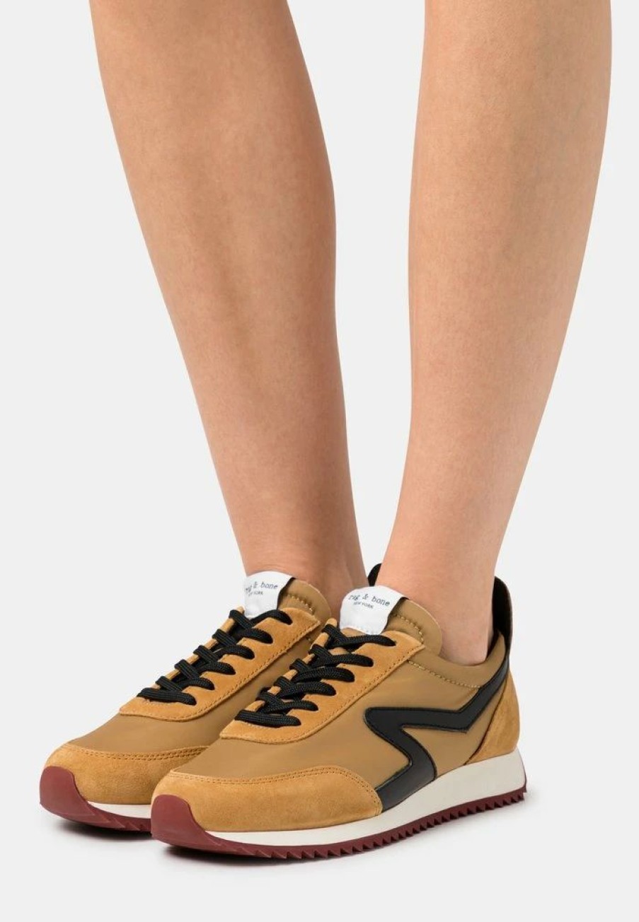 Shoe * | Rag & Bone Retro Runner Trainers Mustard