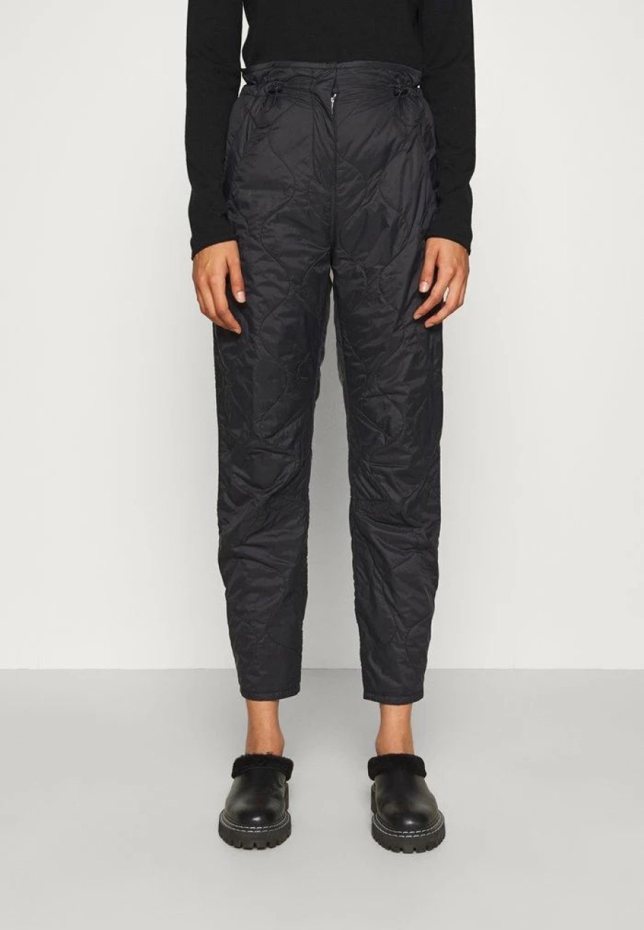 Clothing * | Rag & Bone Rudy Quilted Trousers Black