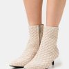 Shoe * | Rag & Bone Rio Boot Mid Classic Ankle Boots Beige