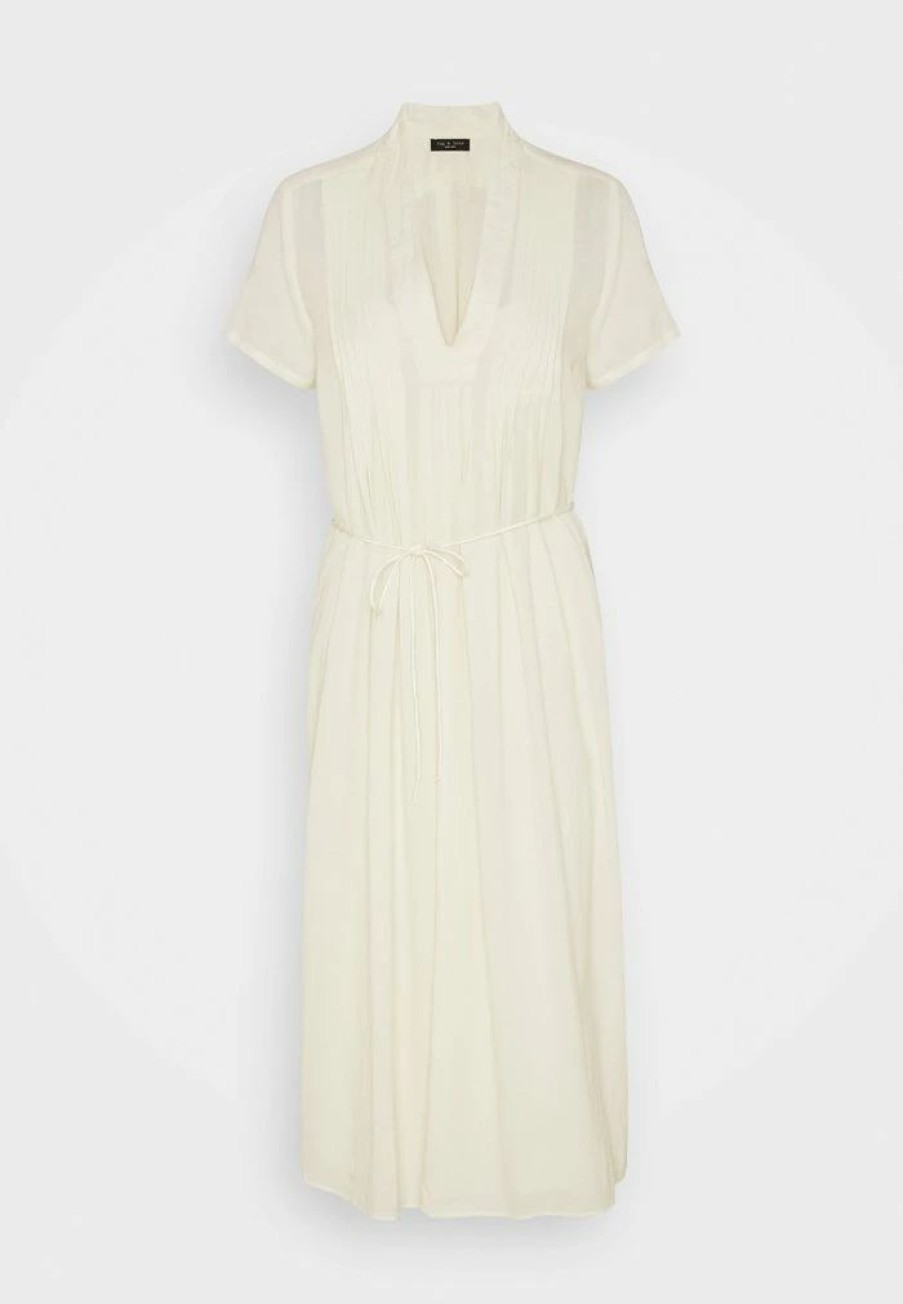 Clothing * | Rag & Bone Sachi Dress Day Dress White