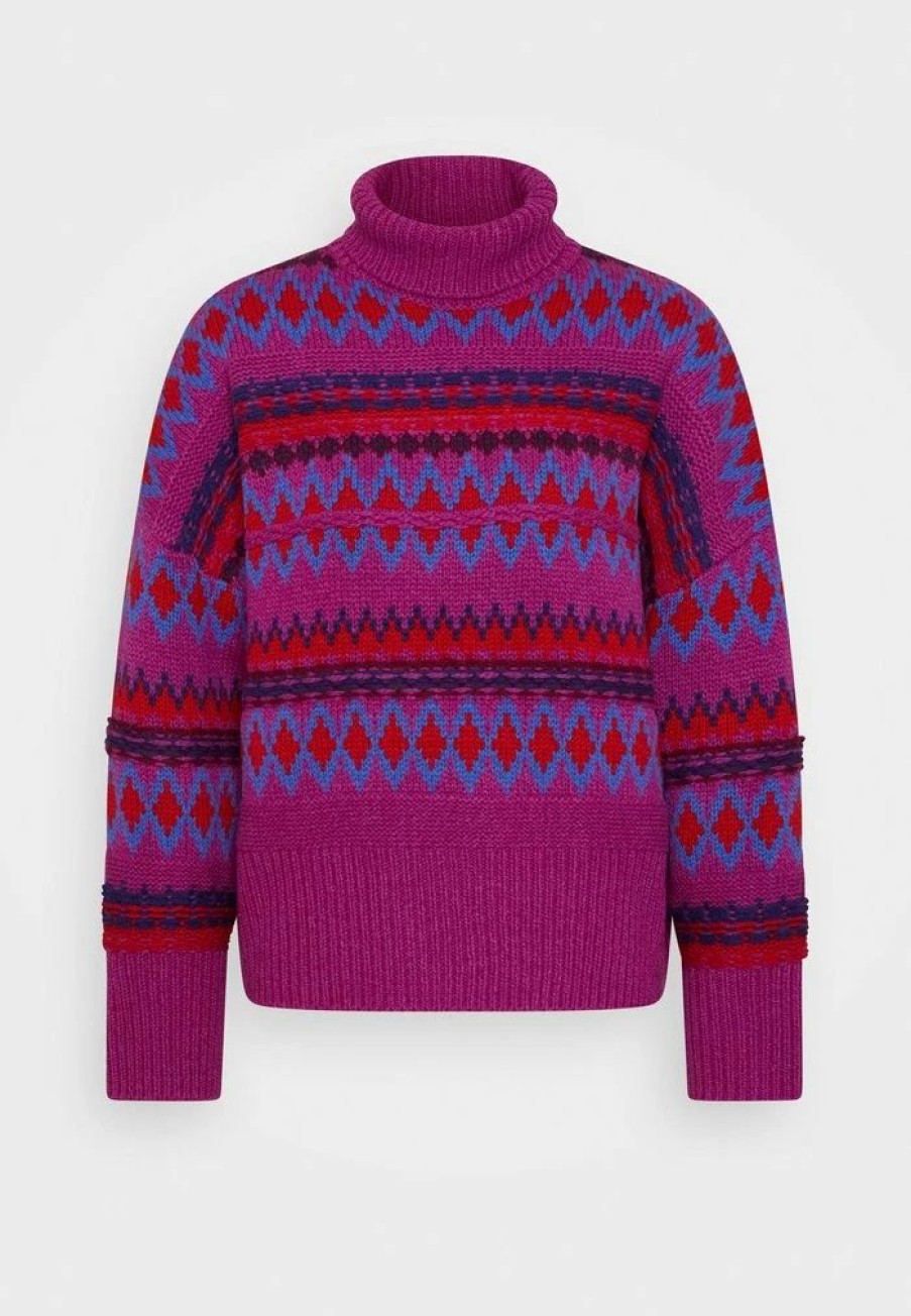 Clothing * | Rag & Bone Willow Jumper Purple