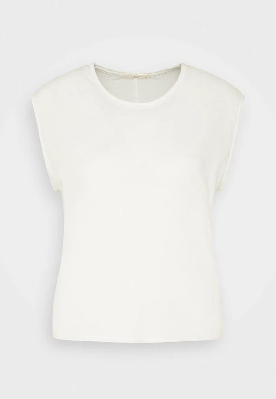 Clothing * | Rag & Bone The Gaia Muscle Tank Label Top White