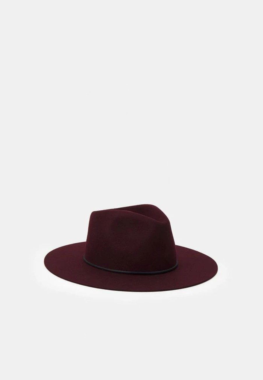 Accessoires * | Rag & Bone Kacy Fedora Hat Wine