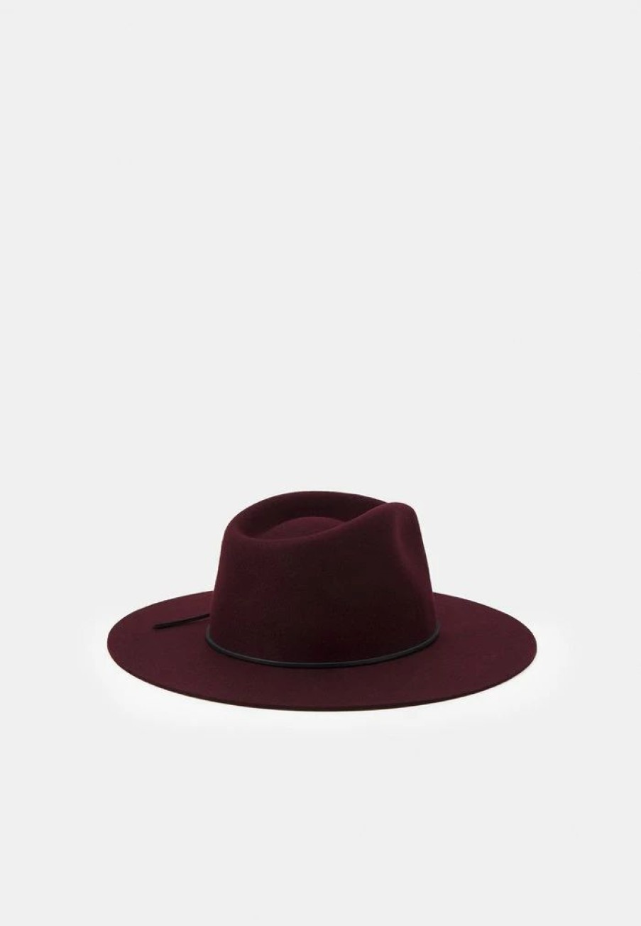 Accessoires * | Rag & Bone Kacy Fedora Hat Wine