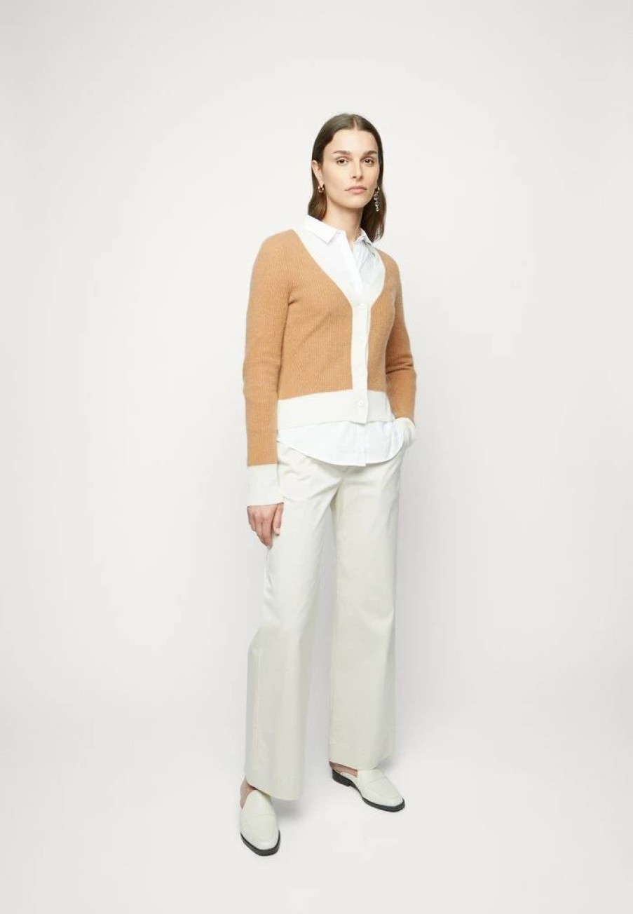 Clothing * | Rag & Bone Pierce Vee Cardigan Cardigan Camel