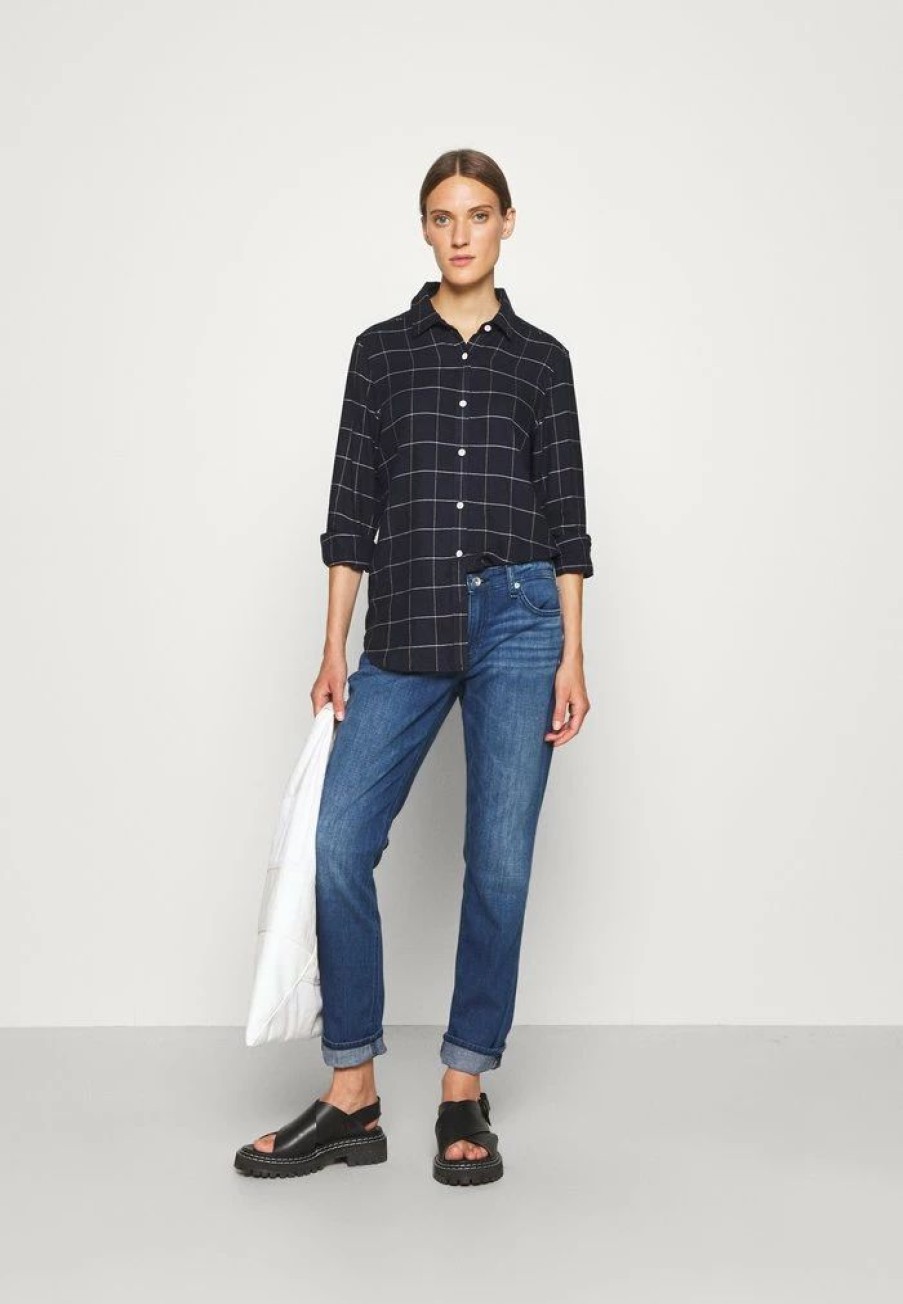 Clothing * | Rag & Bone Dre Low Rise Slim Boyfriend Slim Fit Jeans Topaz