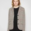 Clothing * | Rag & Bone Slade Check Blazer Black White