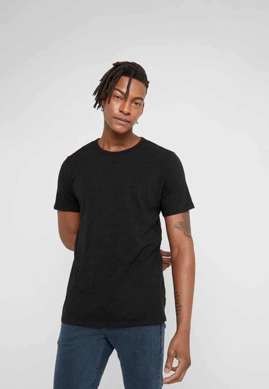 Clothing * | Rag & Bone Classic Tee Basic T-Shirt Black