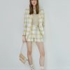 Clothing * | Rag & Bone Ivy Plaid Shorts Yellow