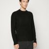 Clothing * | Rag & Bone Lightweight Pierce Crew Jumper Black