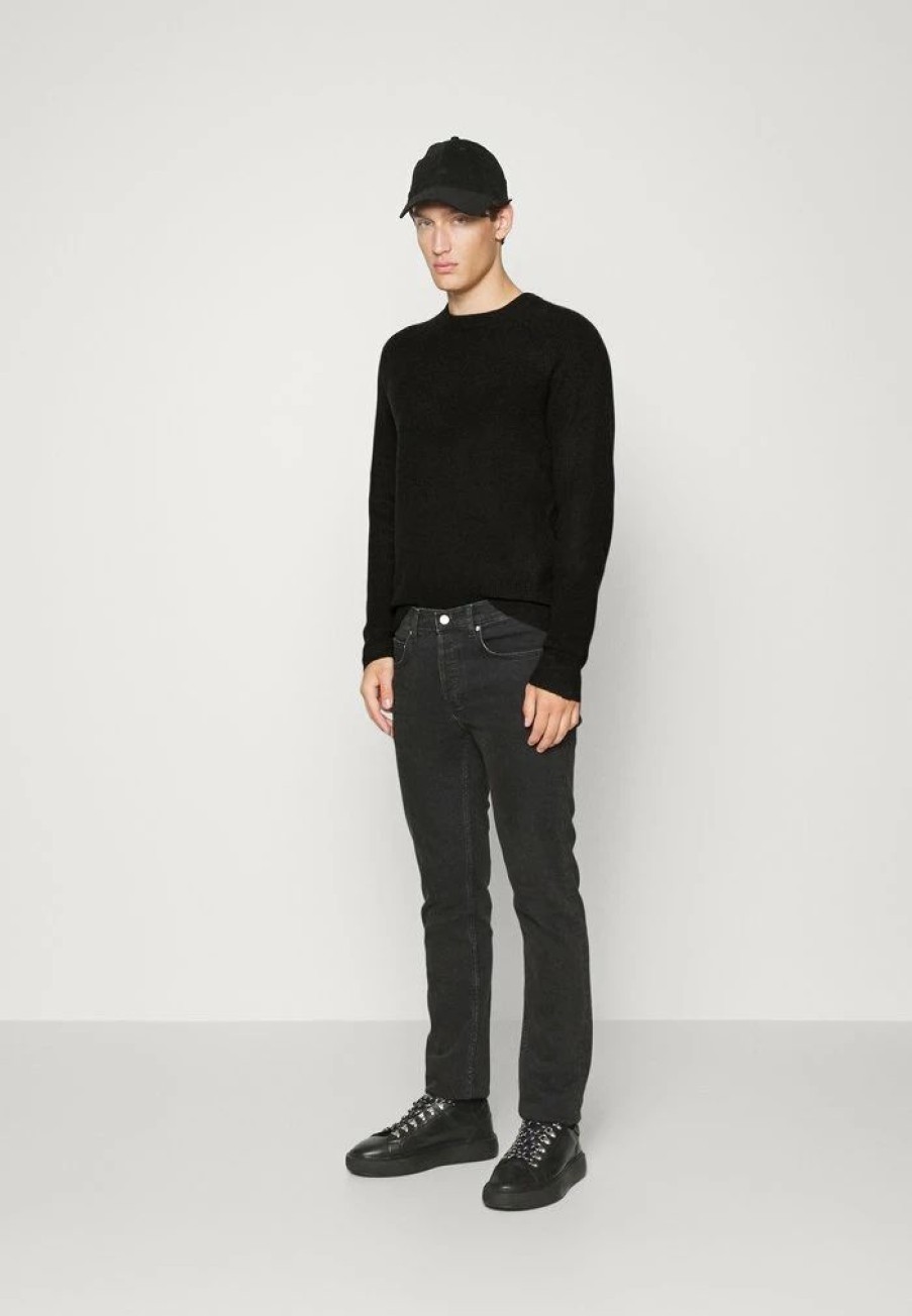 Clothing * | Rag & Bone Lightweight Pierce Crew Jumper Black