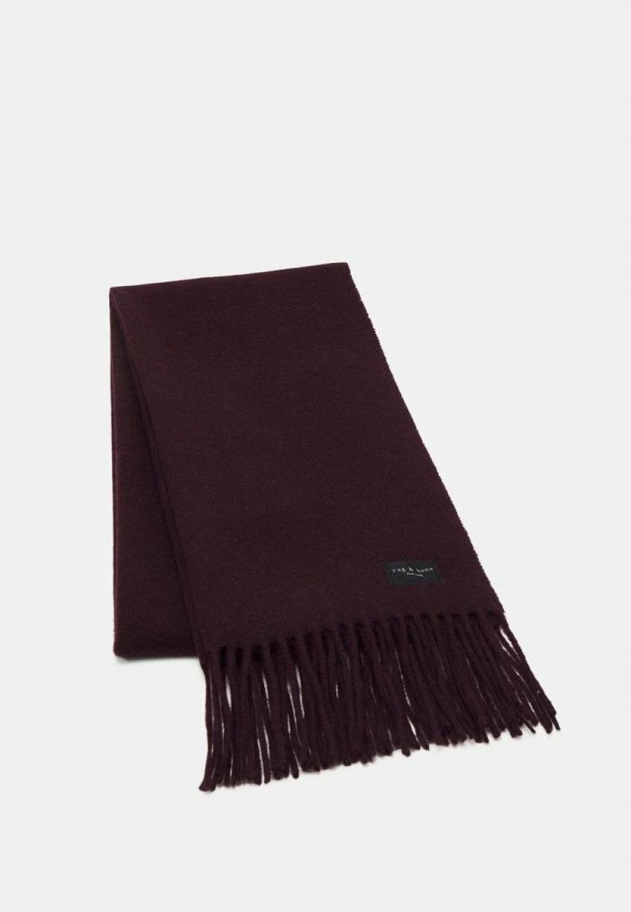 Accessoires * | Rag & Bone Addison Scarf Bordeaux