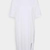 Clothing * | Rag & Bone The Slub Dress Label Jersey Dress White