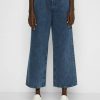 Clothing * | Rag & Bone Maya High-Rise Ankle Wide Leg White Label Bootcut Jeans Bridle Tra