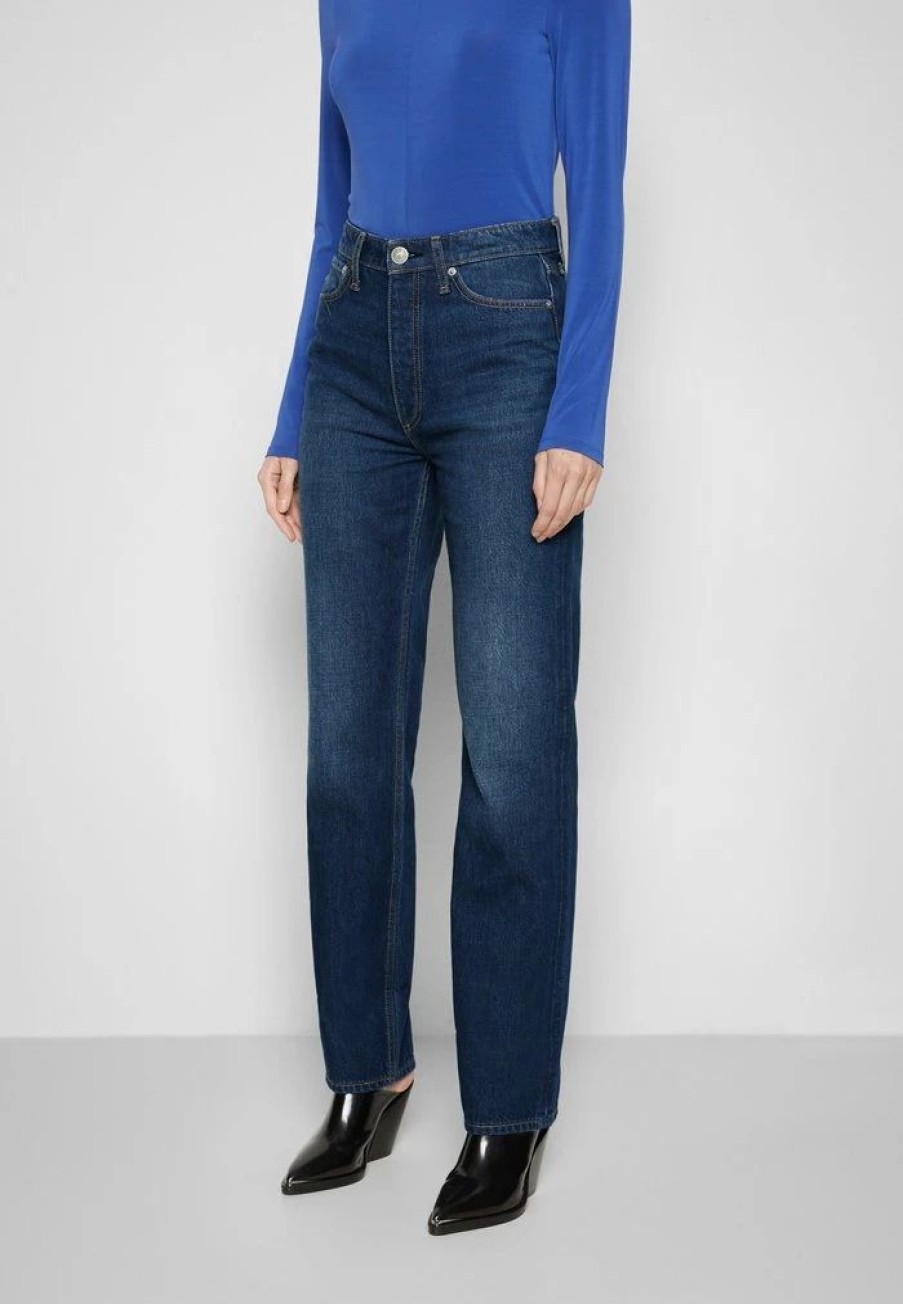 Clothing * | Rag & Bone Alex High-Rise Straight Leg Jeans Stowe