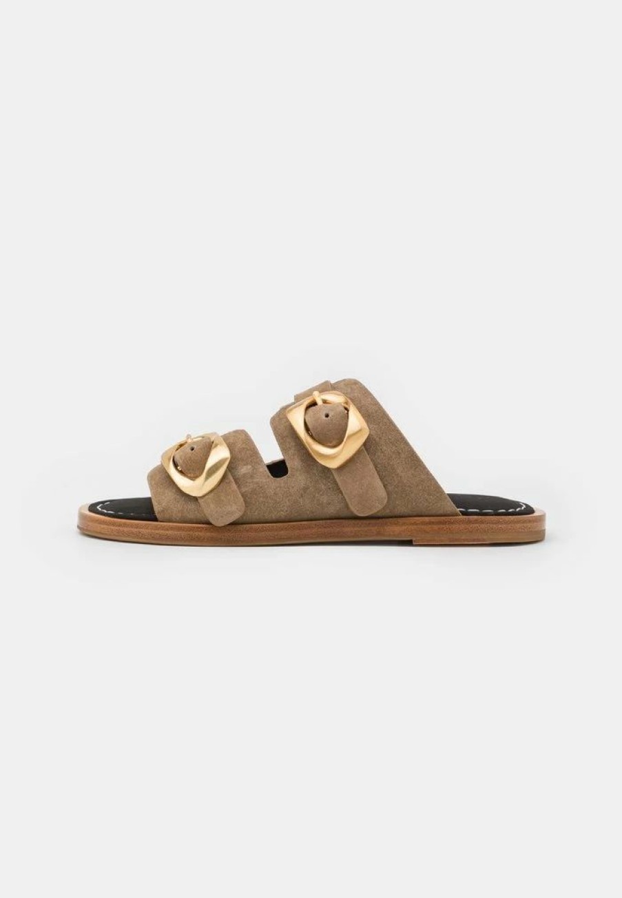 Shoe * | Rag & Bone Trinity Slide Mules Cigarsd