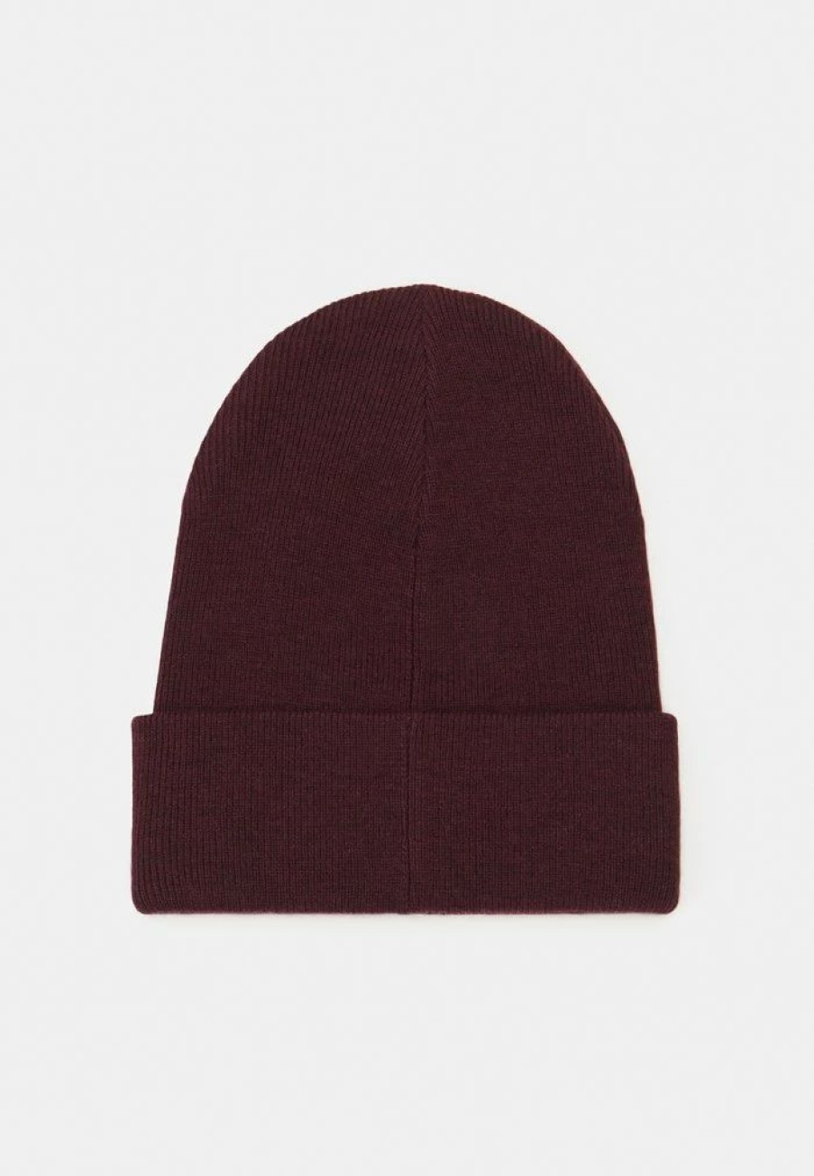 Accessoires * | Rag & Bone Addison Beanie Beanie Burgundy