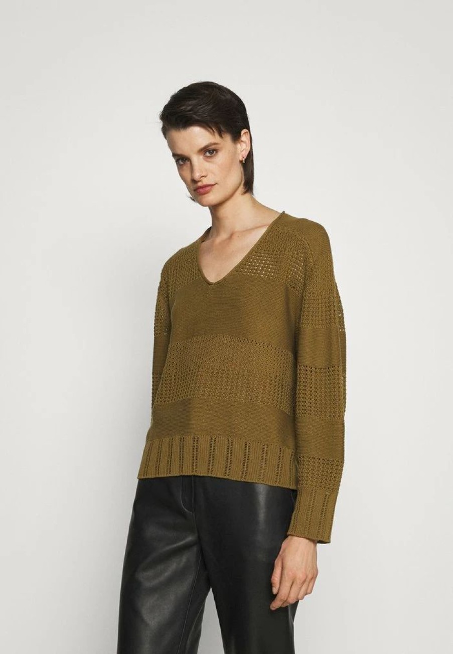 Clothing * | Rag & Bone Sweater Black Label Jumper Military