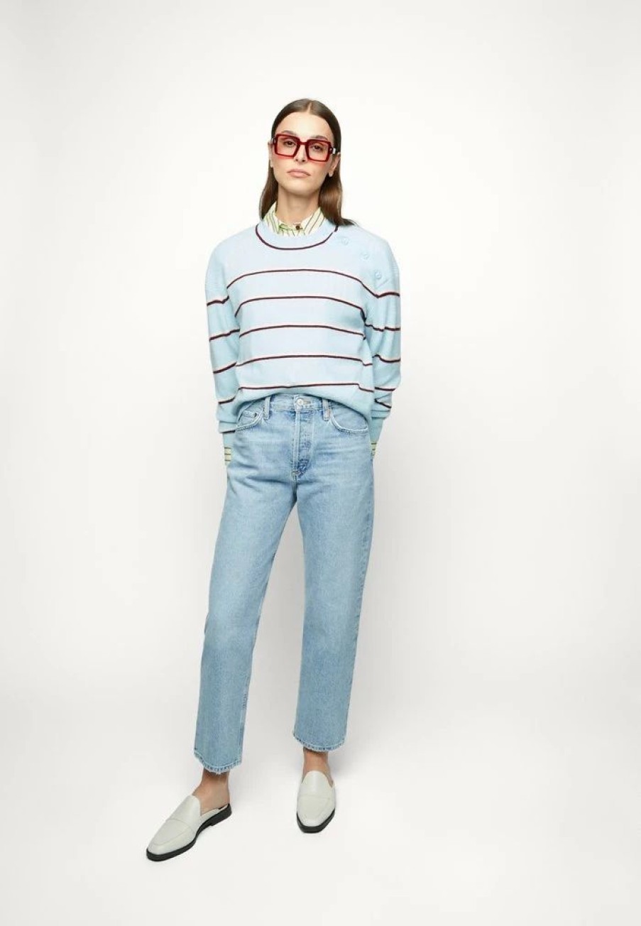 Clothing * | Rag & Bone Pierce Jumper Light Blue