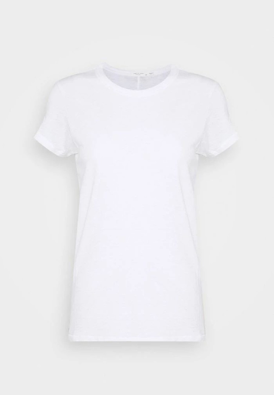 Clothing * | Rag & Bone The Slub Tee Basic T-Shirt Bright White