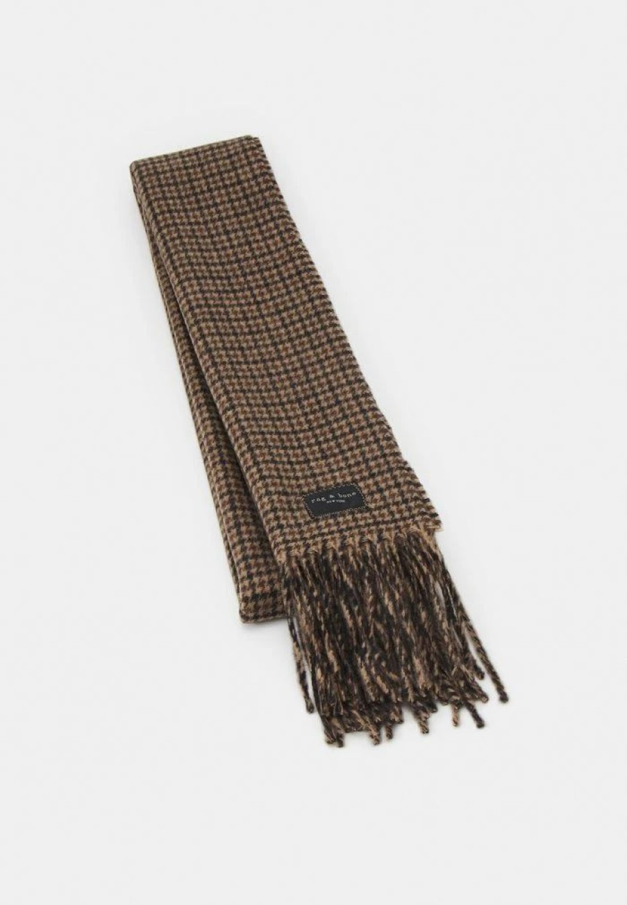 Accessoires * | Rag & Bone Addison Heritage Scarf Brown