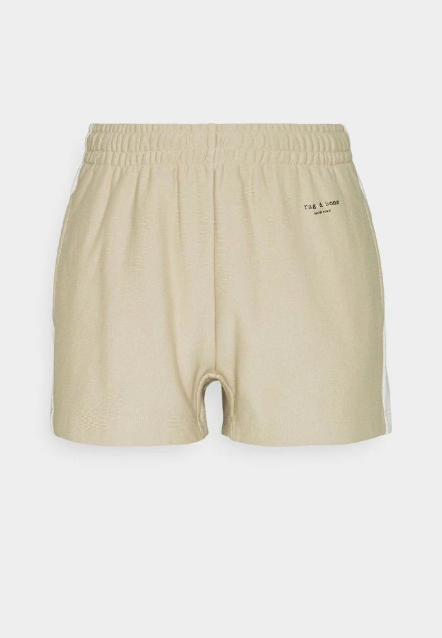 Clothing * | Rag & Bone City Mini Short White Label Shorts Warm Khaki