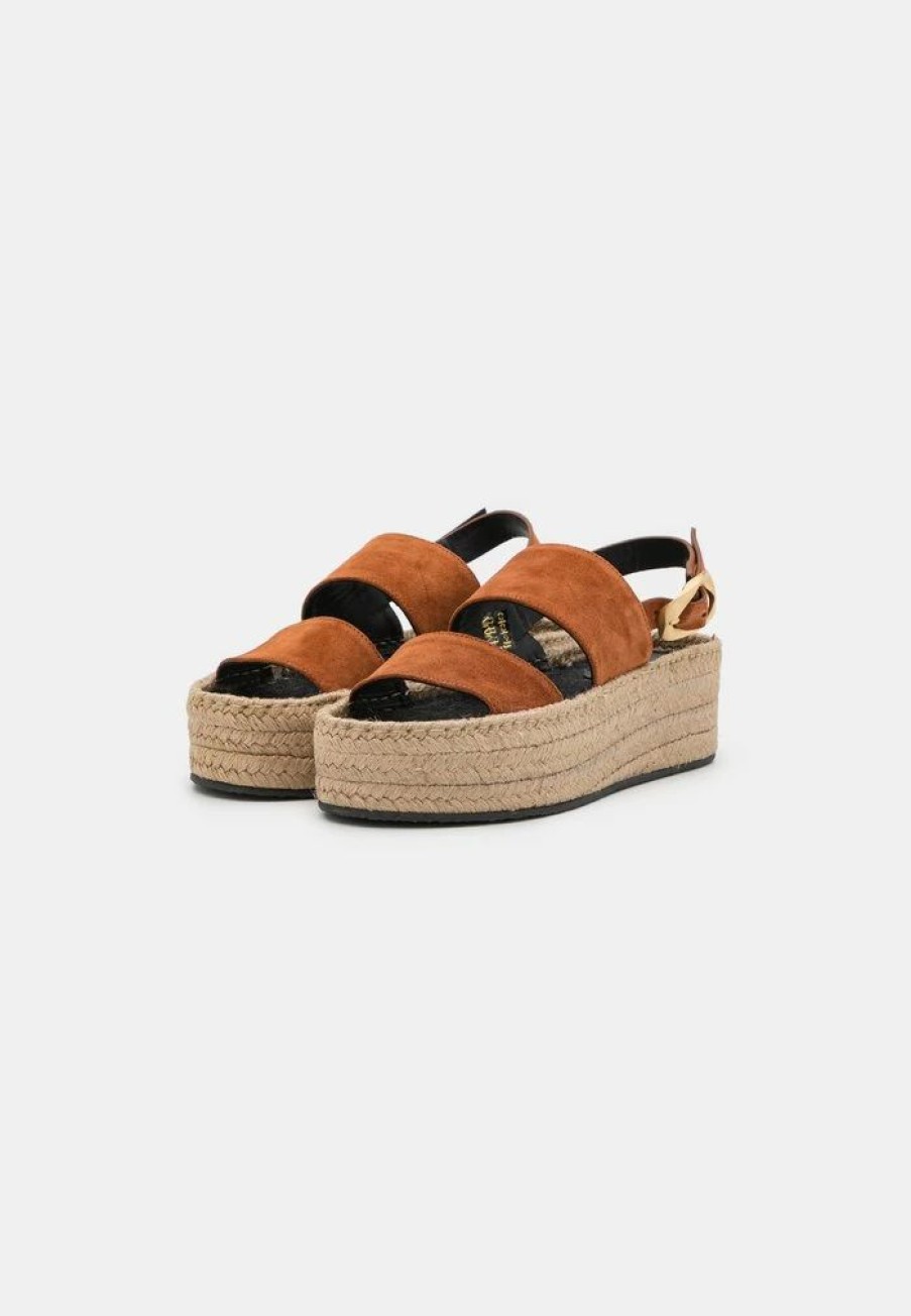 Shoe * | Rag & Bone Odyssey Wedge Platform Sandals Redwood