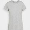 Clothing * | Rag & Bone The Slub Tee Basic T-Shirt Heather Grey