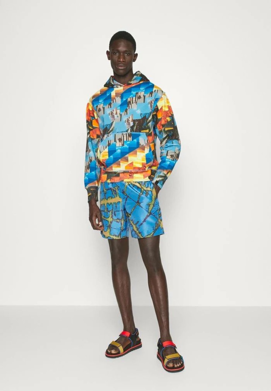 Clothing * | Rag & Bone Beach Photo Graphic Damon Hoodie Sweatshirt Multi-Coloured